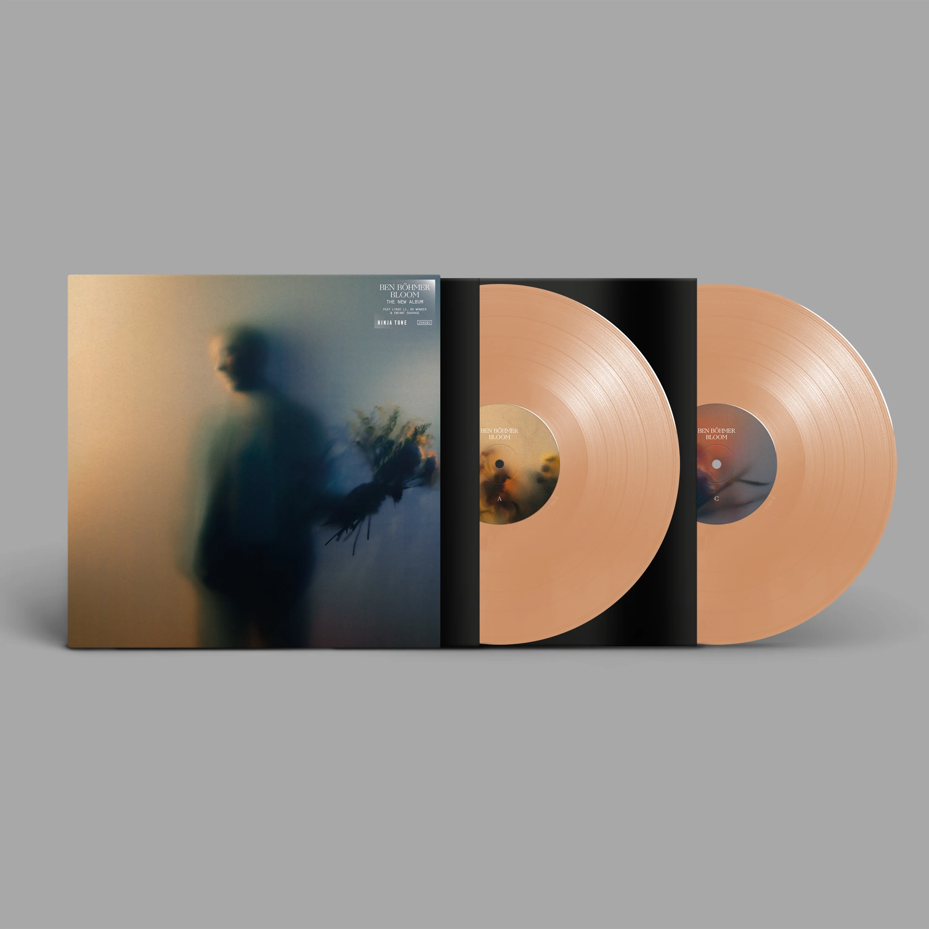 Ben Böhmer – Bloom｜2LP, 桃色彩胶, 对开页封套